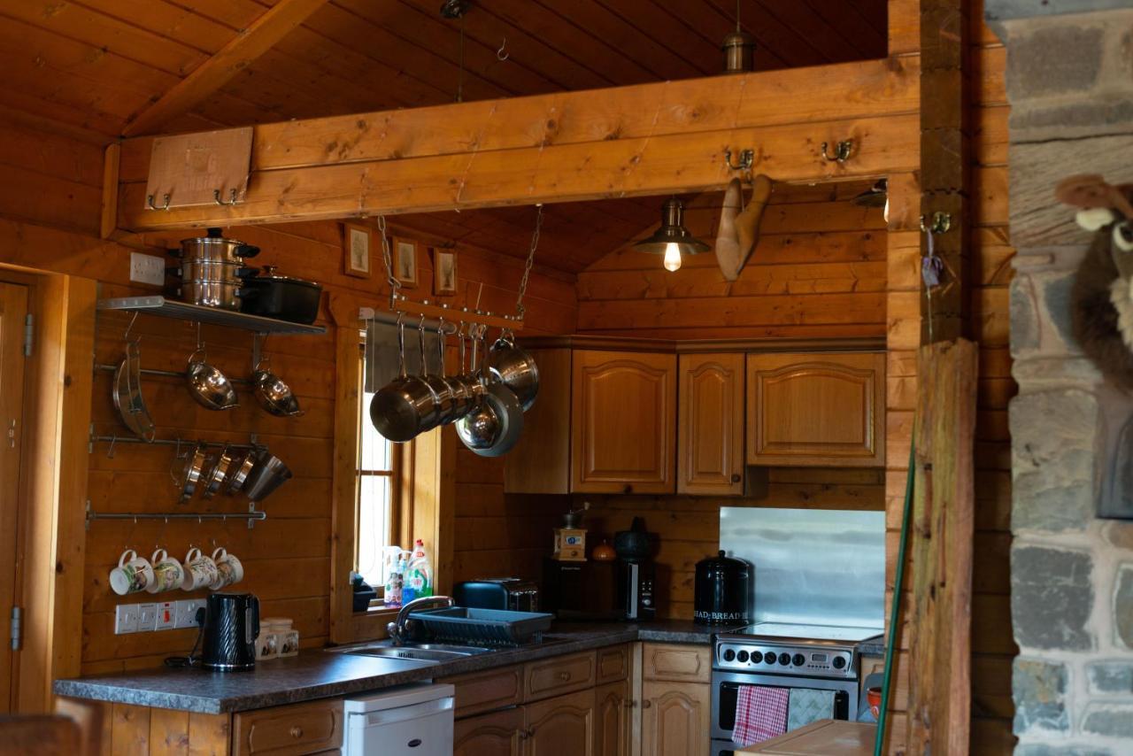 George Cabin - Log Cabin In Wales With Hot Tub Newtown  Esterno foto