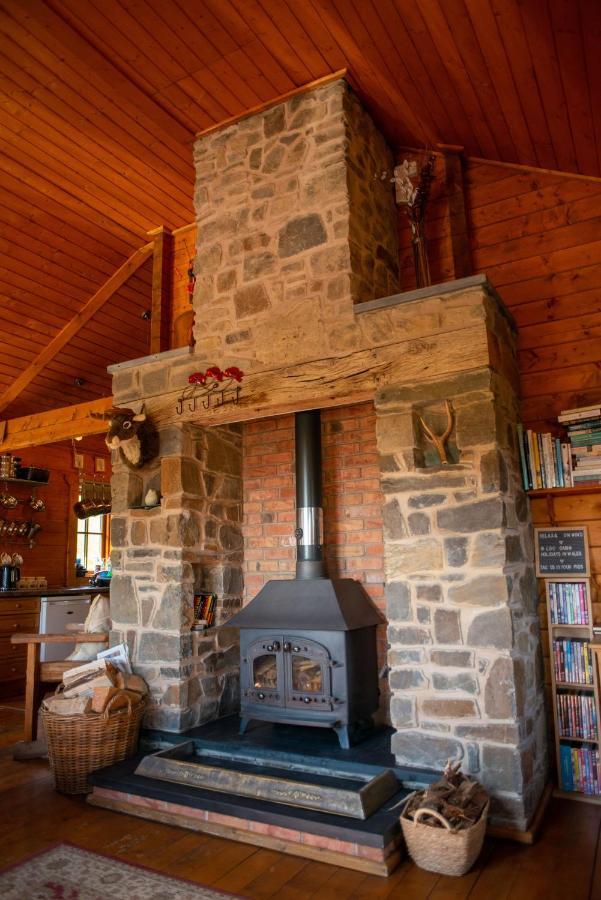 George Cabin - Log Cabin In Wales With Hot Tub Newtown  Esterno foto